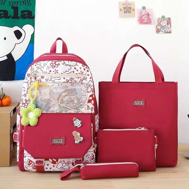 Product details of Korein style 4 piece bag for Girls school and collage bags for girls
